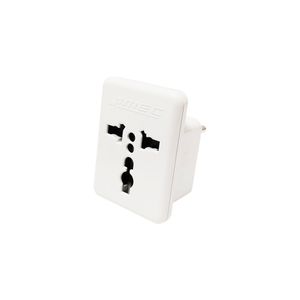 Adaptador Universal 2 P + T 10 A Blanco Mec