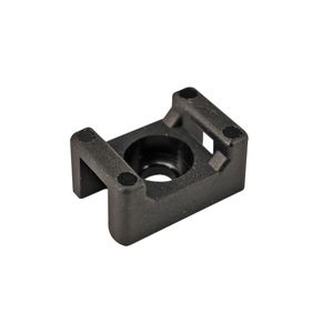 Base De Sujeción 15 x 10 x 5 mm 100 un Negro