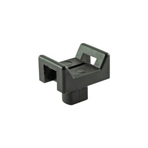 Base De Sujeción 21,3 x 15,5 x 7,8 mm 100 un Negro