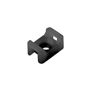 Base De Sujeción 23 x 16 x 9 mm 100 un Negro