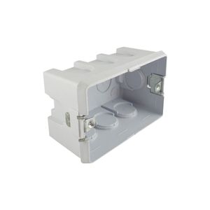 Caja De Distribución 5/8" Embutida 50 x 61 x 100 mm Blanca