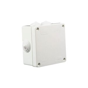 Caja Estanca 7 Salidas 100 x 100 x 60 mm Blanca