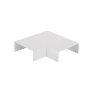 Curva 90° Pvc Para Canaleta 40 x 16 mm 2 un Blanca