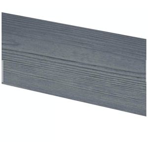 Siding Fibrocemento 6 x 190 x 3660 mm Gris Oscuro