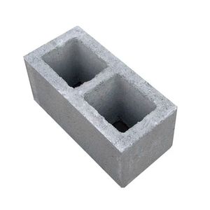 Bloque Liso 15 x 20 x 40 cm Gris Abaroa