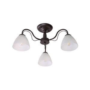Lámpara De Techo Chocolate 3 Luces E27 40 W Brightstar Lighting