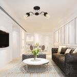 Lampara-De-Techo-Negra-2-Luces-E27-60-W-245454_2