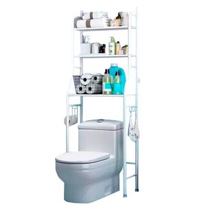 Estante Organizador De Baño 3 Repisas Blanco