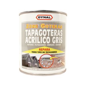 Tapagoteras Acrílico Zone Goteras 1/8 GL Gris