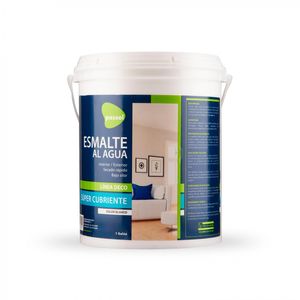 Esmalte Al Agua Estándar Plus 1 GL Blanco