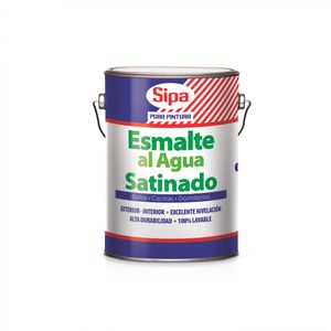 Esmalte Al Agua 1 GL Blanco Satinado