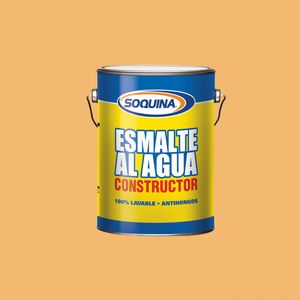 Esmalte Al Agua Constructor 1 GL Melón