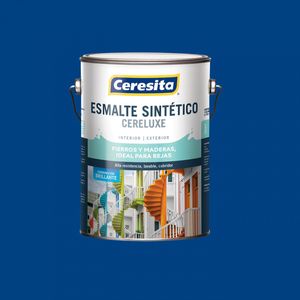 Esmalte Sintético Cereluxe 1 GL Azul Pacífico Brillante