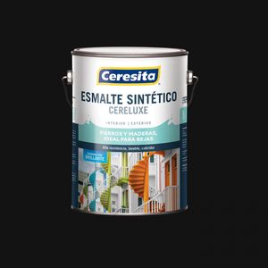 Esmalte Sintético Cereluxe 1 GL Negro Brillante