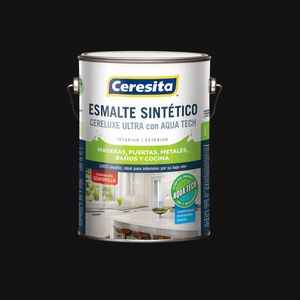 Esmalte Sintético Cereluxe Ultra 1 GL Negro Semibrillo