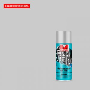 Pintura En Spray Galvanizado En Frío 414 ml Gris