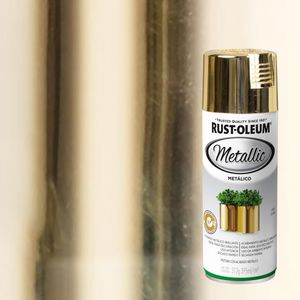 Pintura En Spray Metallic 395 ml Oro Brillante
