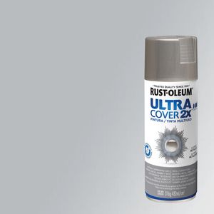 Pintura En Spray Ultra Cover 430 ml Aluminio Metalizado