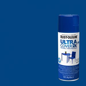 Pintura En Spray Ultra Cover 430 ml Azul Profundo Brillante