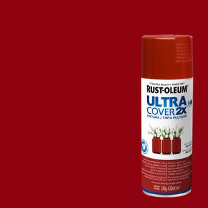 Pintura En Spray Ultra Cover 430 ml Rojo Colonial Brillante