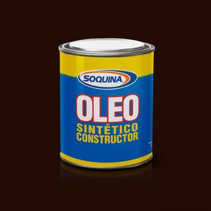 Óleo Sintético Constructor 1/4 GL Café Moro