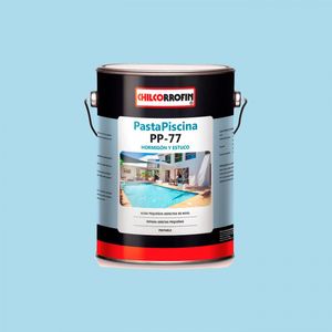 Pasta Para Piscina PP-77 7 kg Celeste Agua