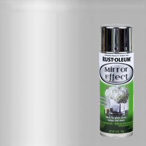 Pintura En Spray Efecto Espejo 170 gr Plata Brillante