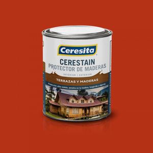 Protector De Madera Cerestain 1/4 GL Caoba Mate