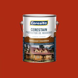 Protector De Madera Cerestain 1 GL Caoba Mate