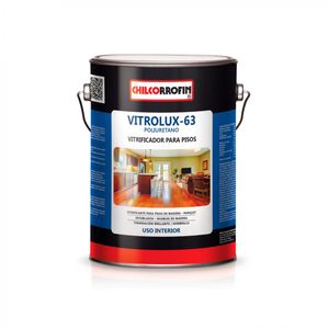 Barniz Vitrolux 63 1 gl Natural Brillante y semibrillo Chilcorrofin
