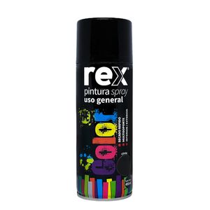 Pintura En Spray Uso General 400 ml Negro Brillante