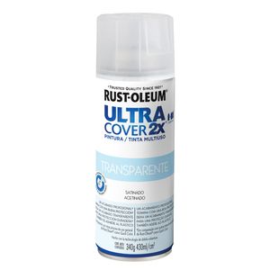 Pintura En Spray Ultra Cover 430 ml Transparente Satinado