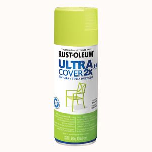 Pintura En Spray Ultra Cover 430 ml Verde Lima Brillante