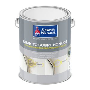 Esmalte Al Agua Directo Sobre Hongos 1 GL Blanco