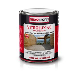 Barniz Vitrolux-60 Poliuretano 1/4 GL Roble Claro Brillante