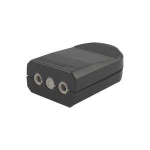 Enchufe Hembra Volante Plana 2 P 10 A 250 V Negro