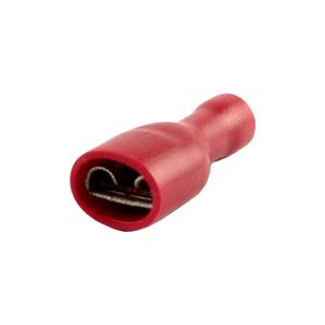 Terminal Hembra Aislada 18-16 AWG 6,8 x 0,8 mm 10 un Rojo