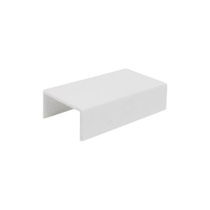 Unión Canaleta PVC Plana 20 x 10 mm 2 un Blanco