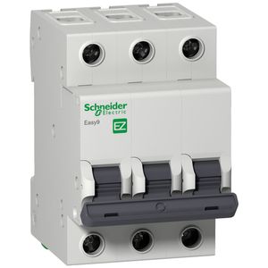 Interruptor Automático Easy9 C 3 Polos 16 A Gris