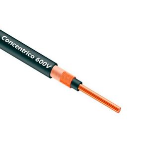 Alambre Concéntrico 2 x 6 mm 1 m Negro