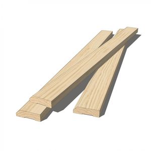 Guardapolvo Pino Finger Chaflán 13 x 43 mm 3 m Arauco