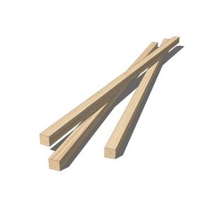 Junquillo Pino Finger Recto 13 x 13 mm 3 m Arauco