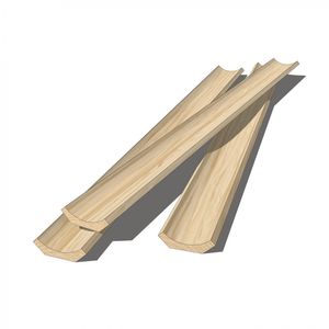 Cornisa Media Caña Pino Finger 19 x 19 mm 3 m Arauco
