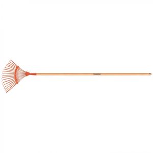 Barrehojas Metálico 18 Dientes Mango Madera 120 cm