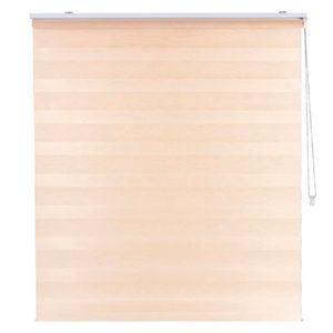 Cortina Roller Duo 180 x 165 cm Beige
