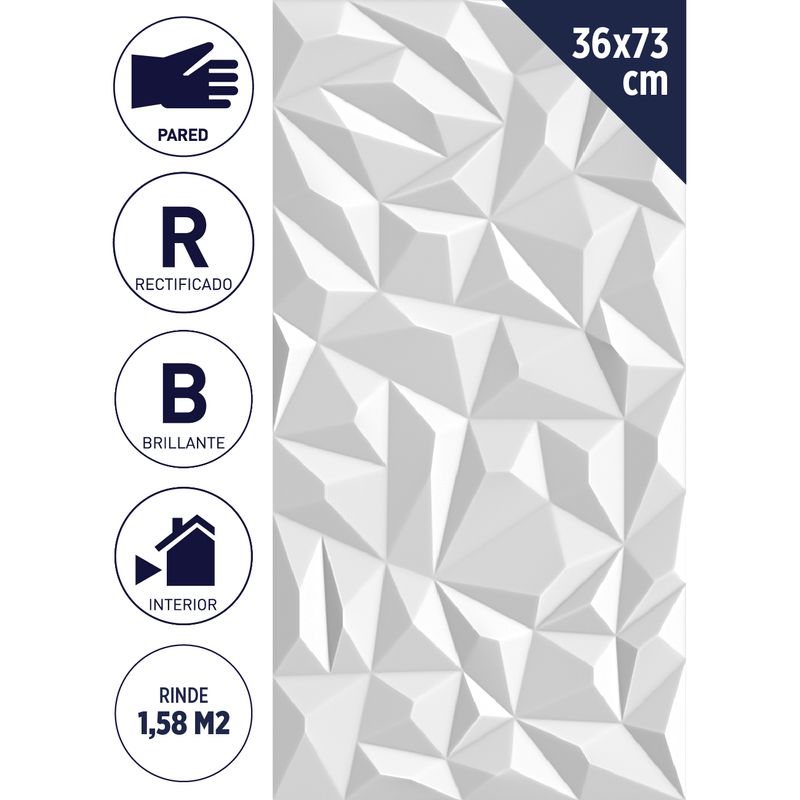 Ceramica-Muro-36-X-73-Cm-1-58-M2-Paris-White-Rt-244546_1