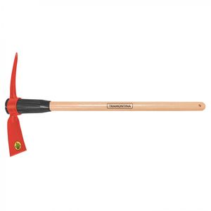 Picota Punta Y Pala Ancha Mango Madera 90 cm