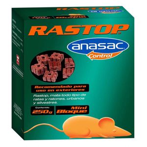 Raticida Rastop Mini Bloque 250 gr