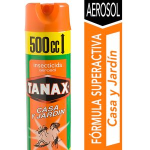 Insecticida Tanax Casa Y Jardín Aerosol 500 cc