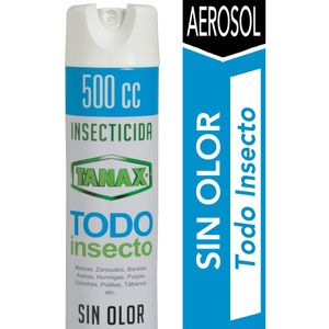 Insecticida Tanax Todo Insecto Sin Olor Aerosol 500 cc